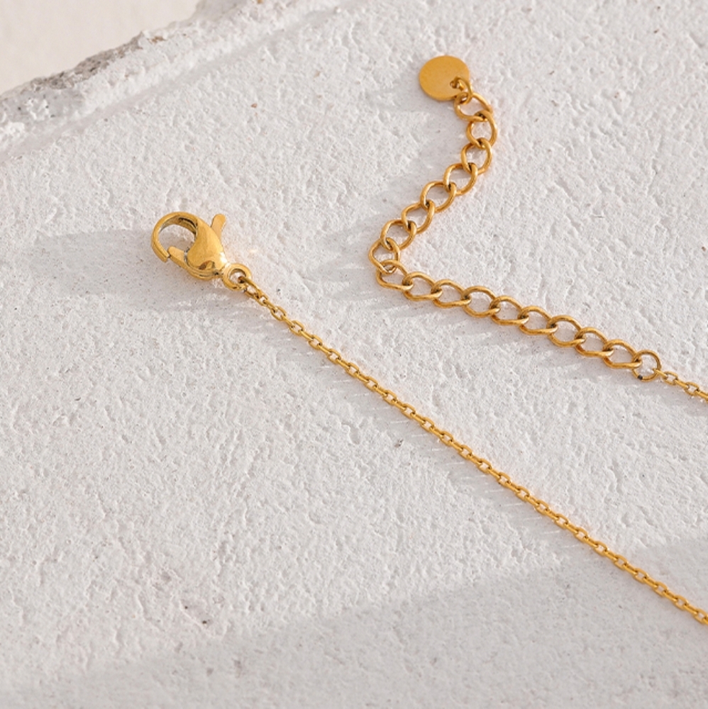 Chic France Flower Necklace - Picture 4 of 6